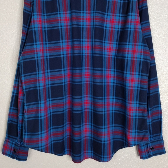 Bonobos Men's Plaid Flannel Comfort Slim Fit Long Sleeve Button Down Shirt Sz XL - Picture 11 of 12